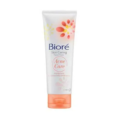 Biore  Pure White Facial Foam Face Wash for Women